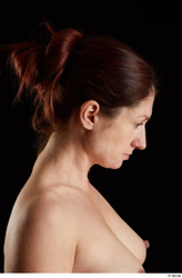 Head Woman White Pregnant Studio photo references